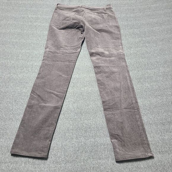 Loft Womens Jeans 6 Brown Corduroy Modern Skinny Slim Straight Casual Work - Picture 8 of 10